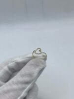 anello a cuore in oro18kt-1.10gr - immagine 2